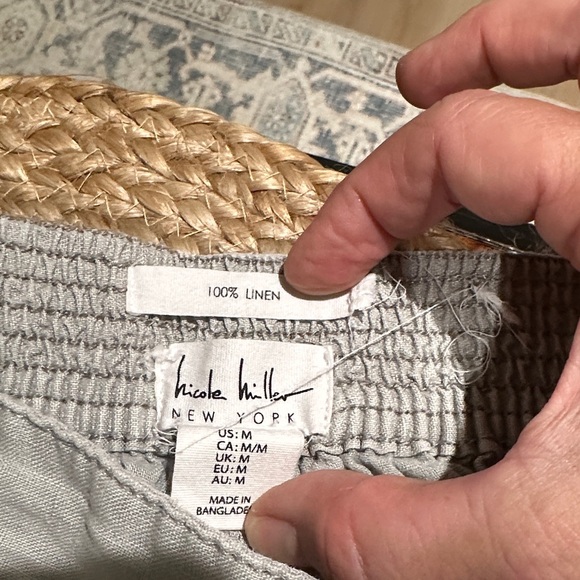 Light Gray Wide-Leg Pants - Picture 3 of 4